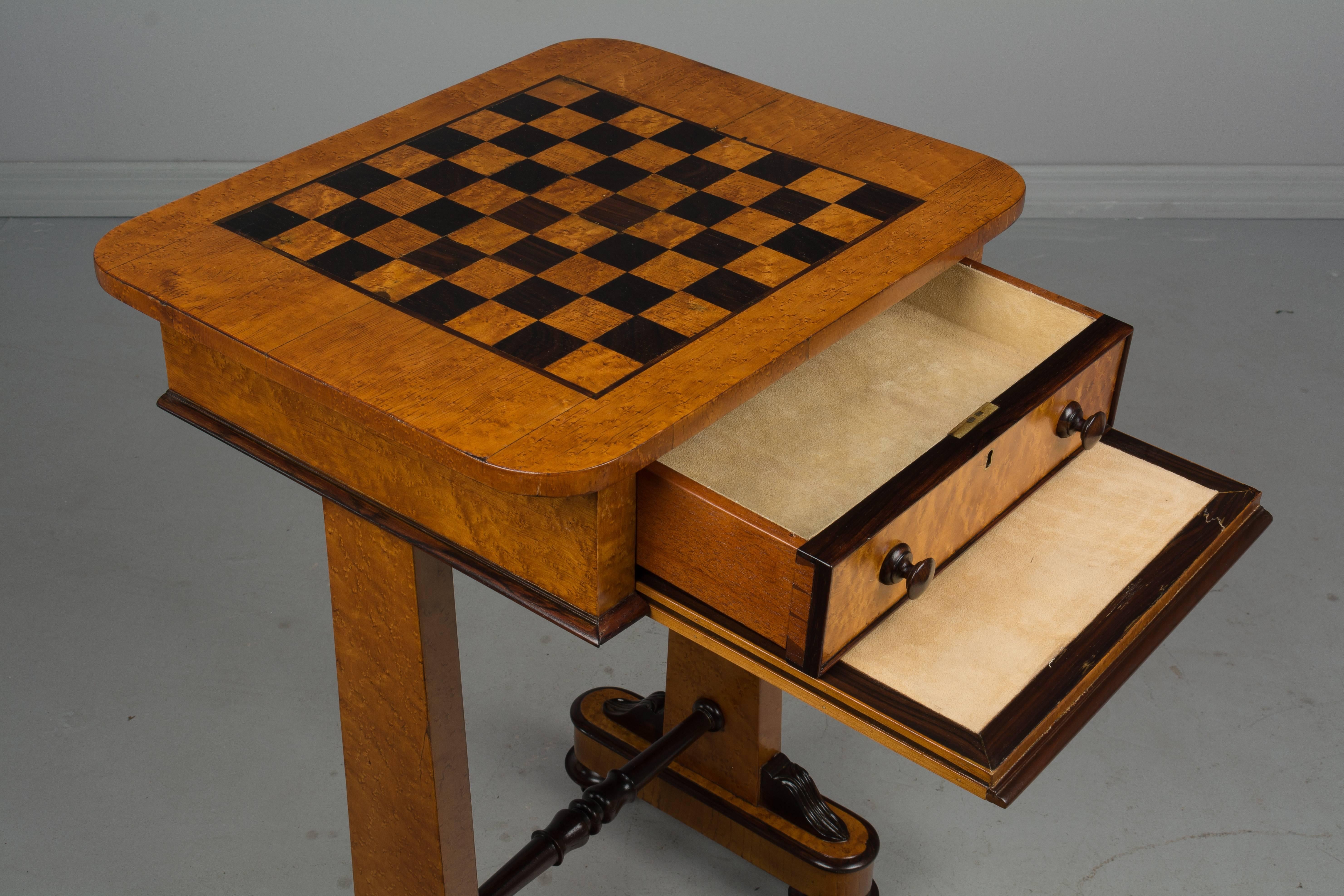 19th Century English Game Table 4