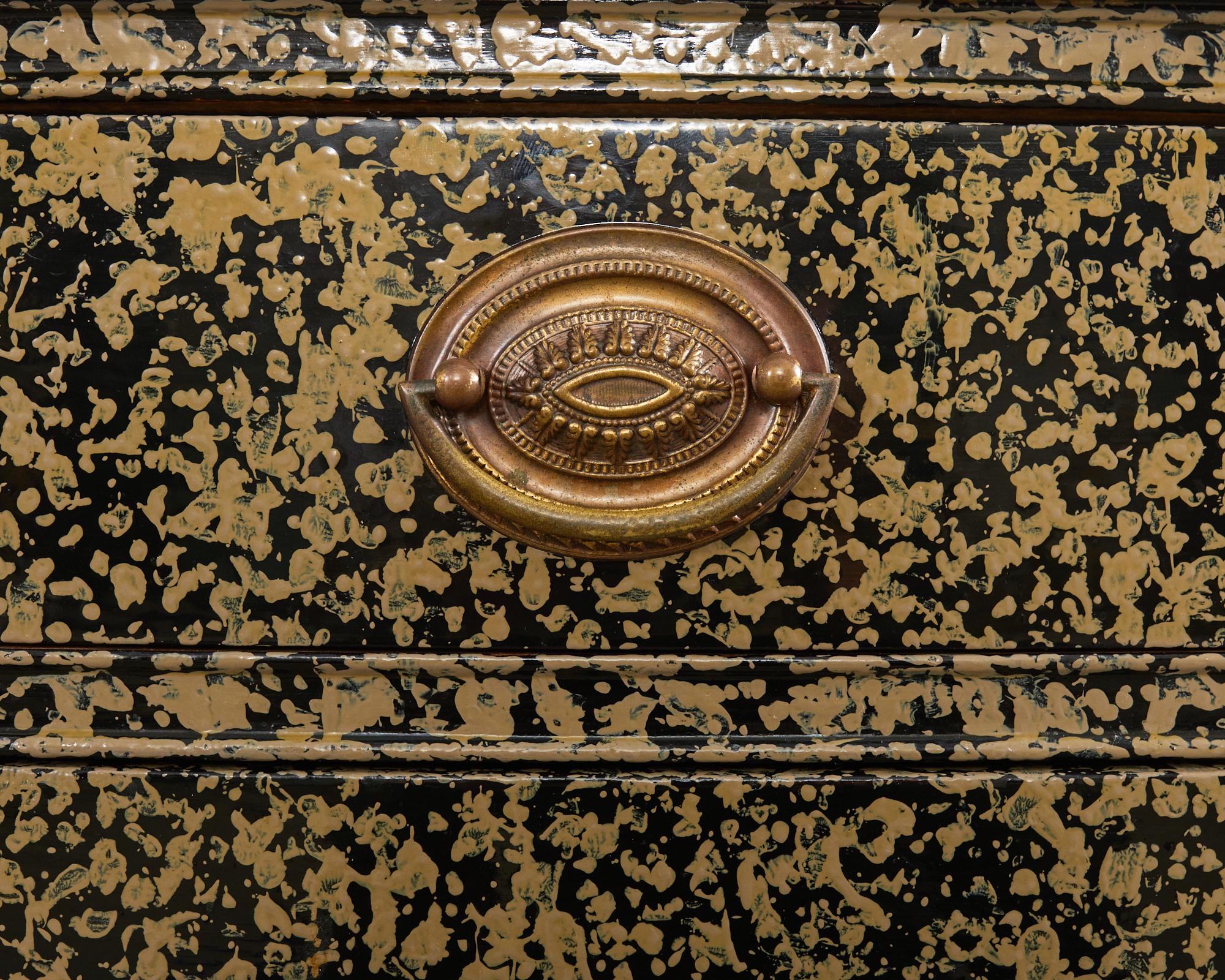 19th Century English Georgian Commode Speckled by Ira Yeager 8