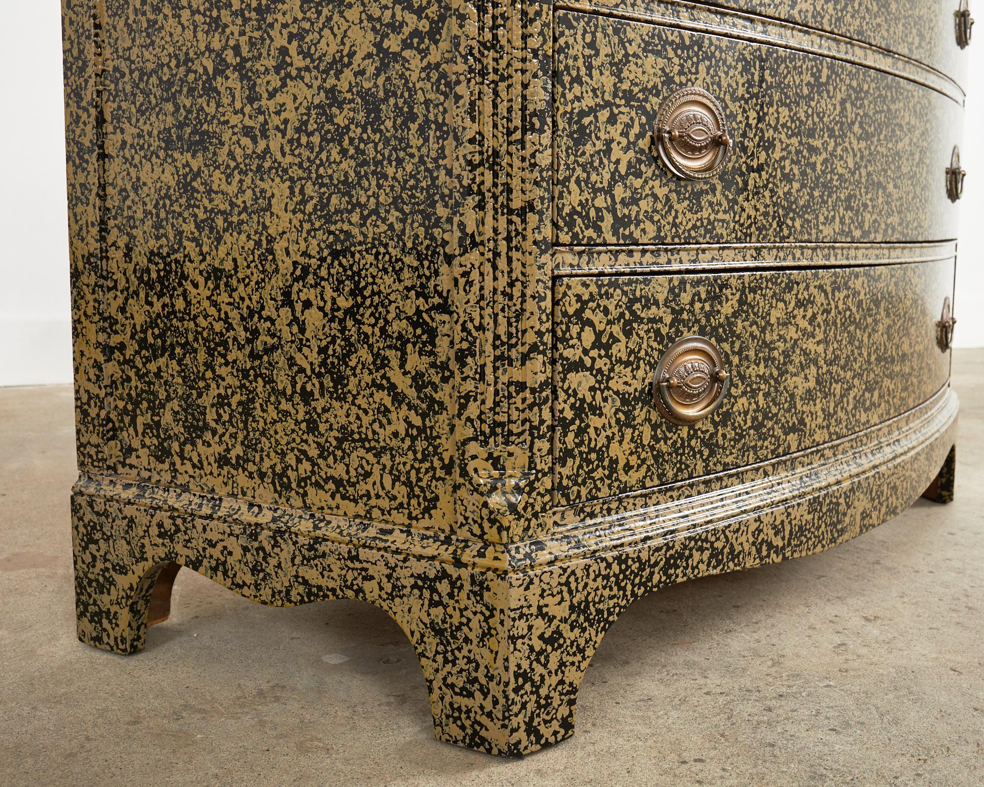 19th Century English Georgian Commode Speckled by Ira Yeager 10