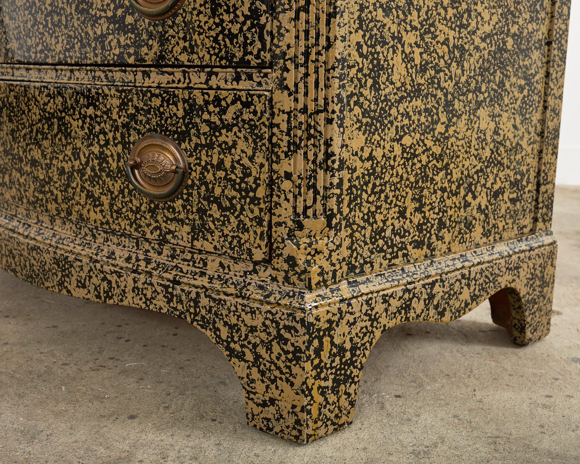 19th Century English Georgian Commode Speckled by Ira Yeager 11