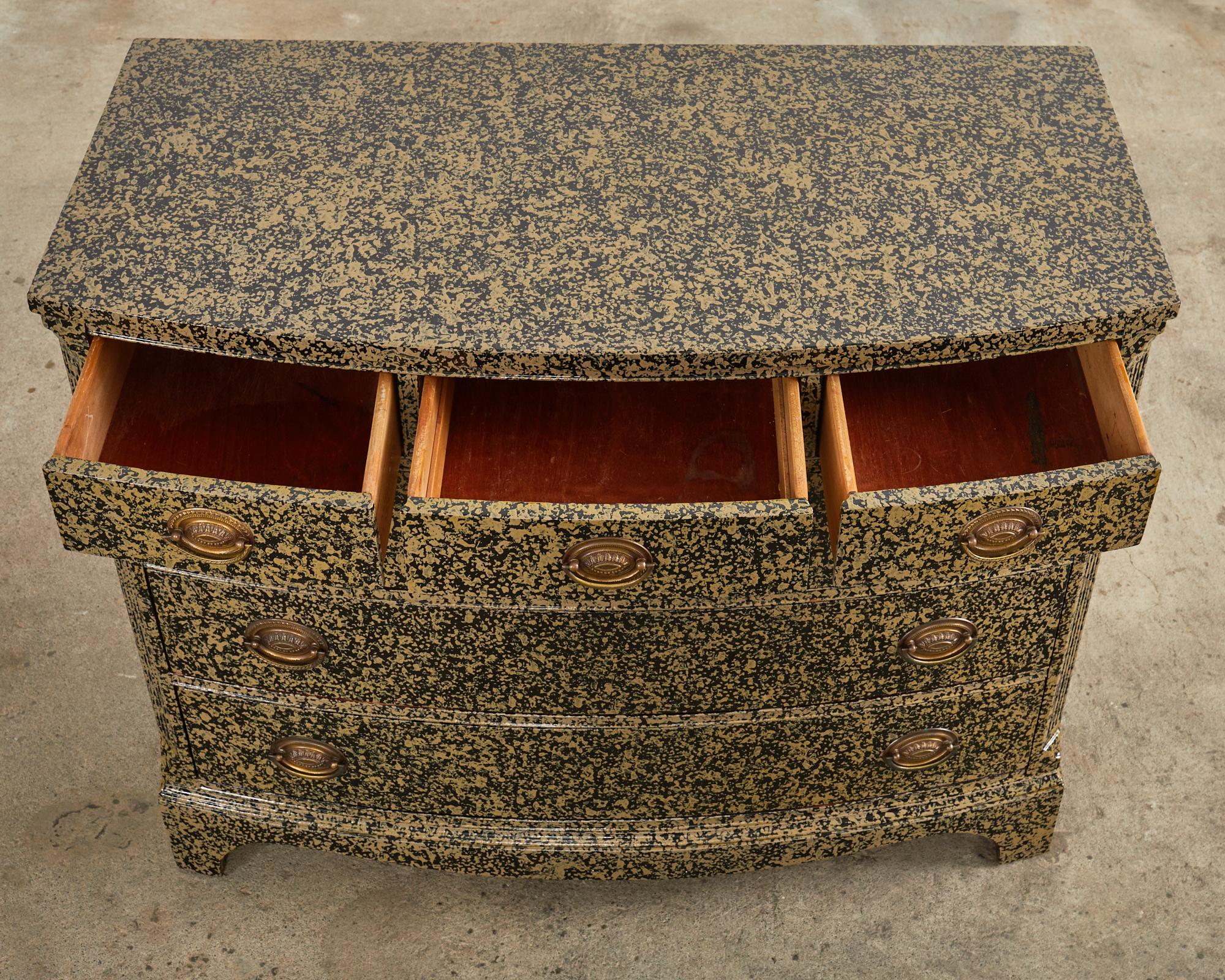 19th Century English Georgian Commode Speckled by Ira Yeager 1