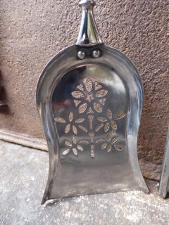 19th Century English Georgian Fireplace Tools or Fire Tools