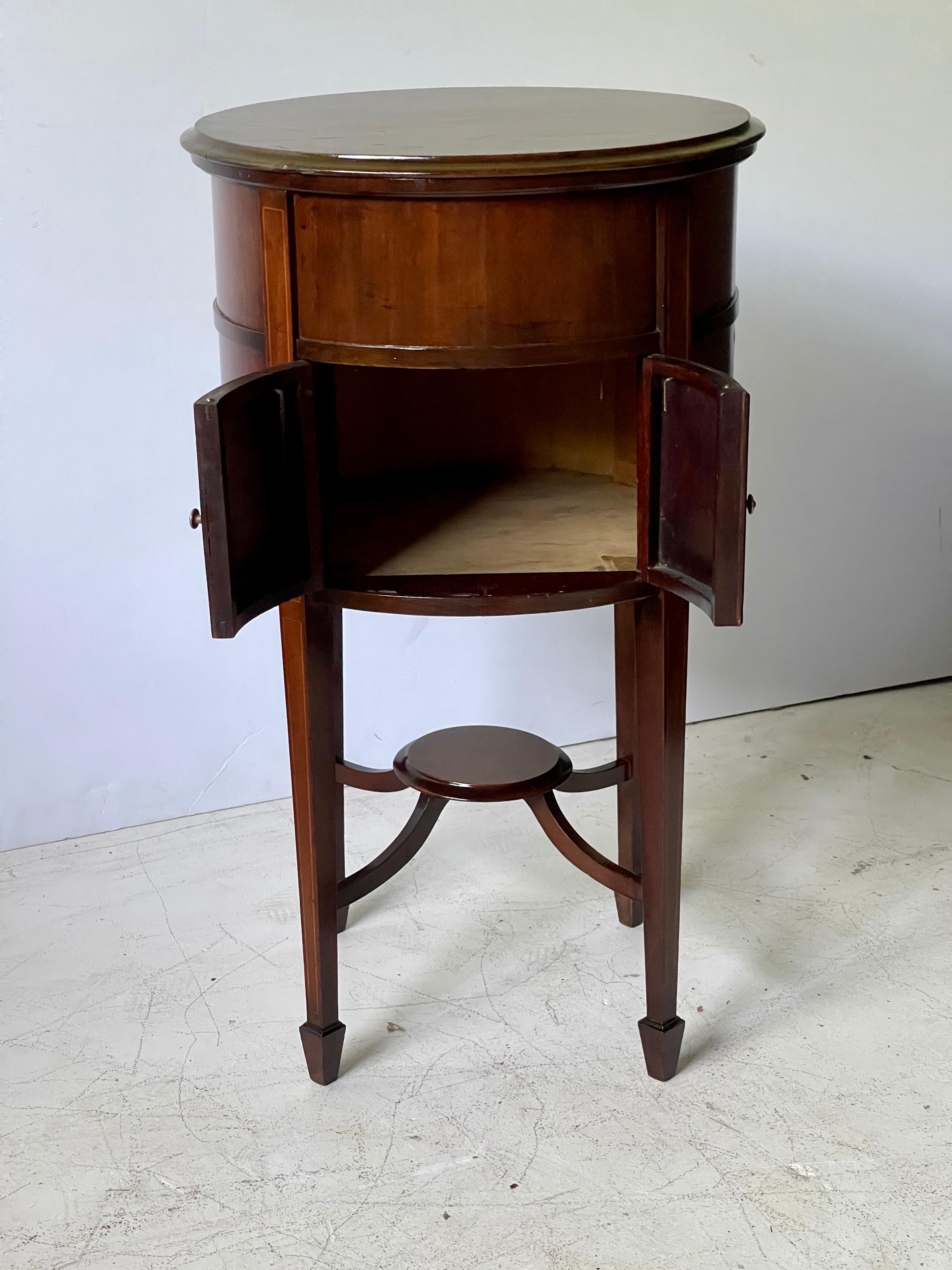 Brass 19th Century English Georgian Side Table