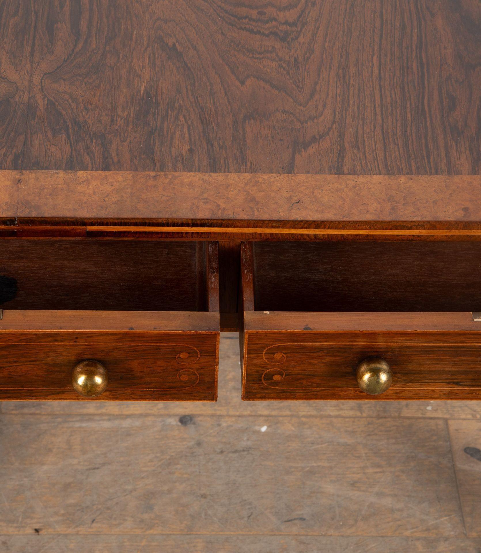 19th Century English Georgian Sofa Table For Sale 8