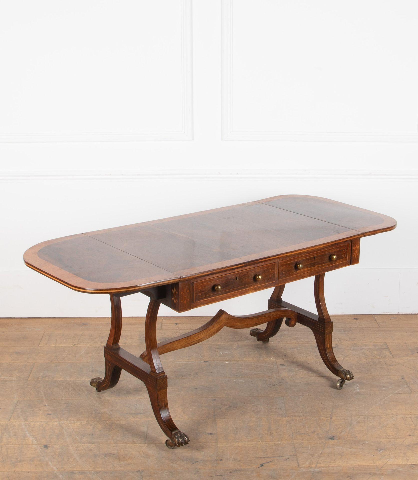 19th Century English Georgian Sofa Table In Good Condition For Sale In Gloucestershire, GB