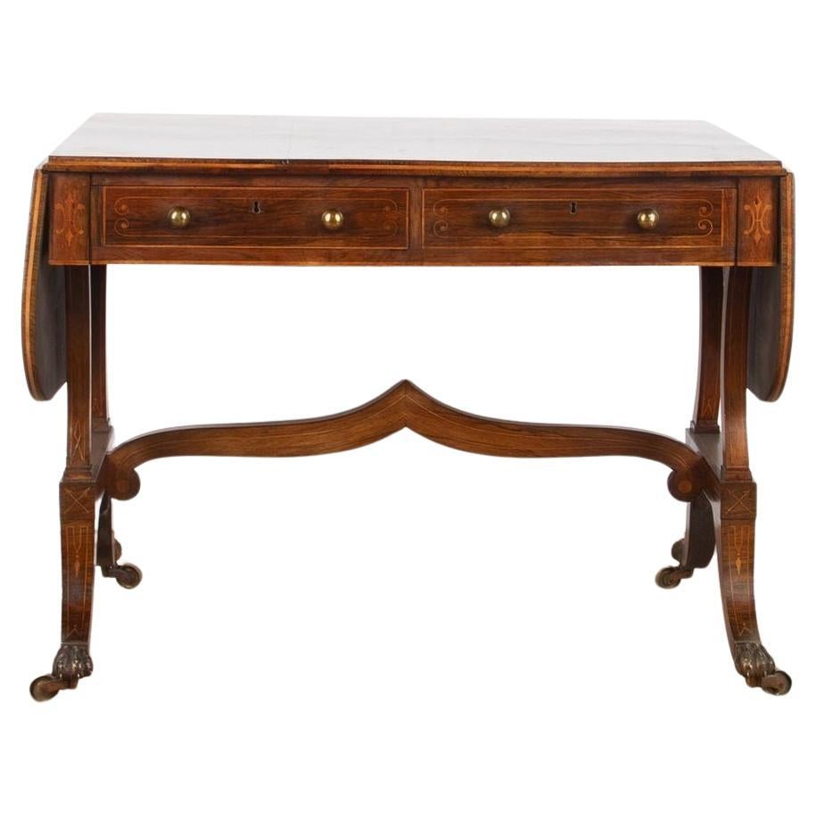 19th Century English Georgian Sofa Table