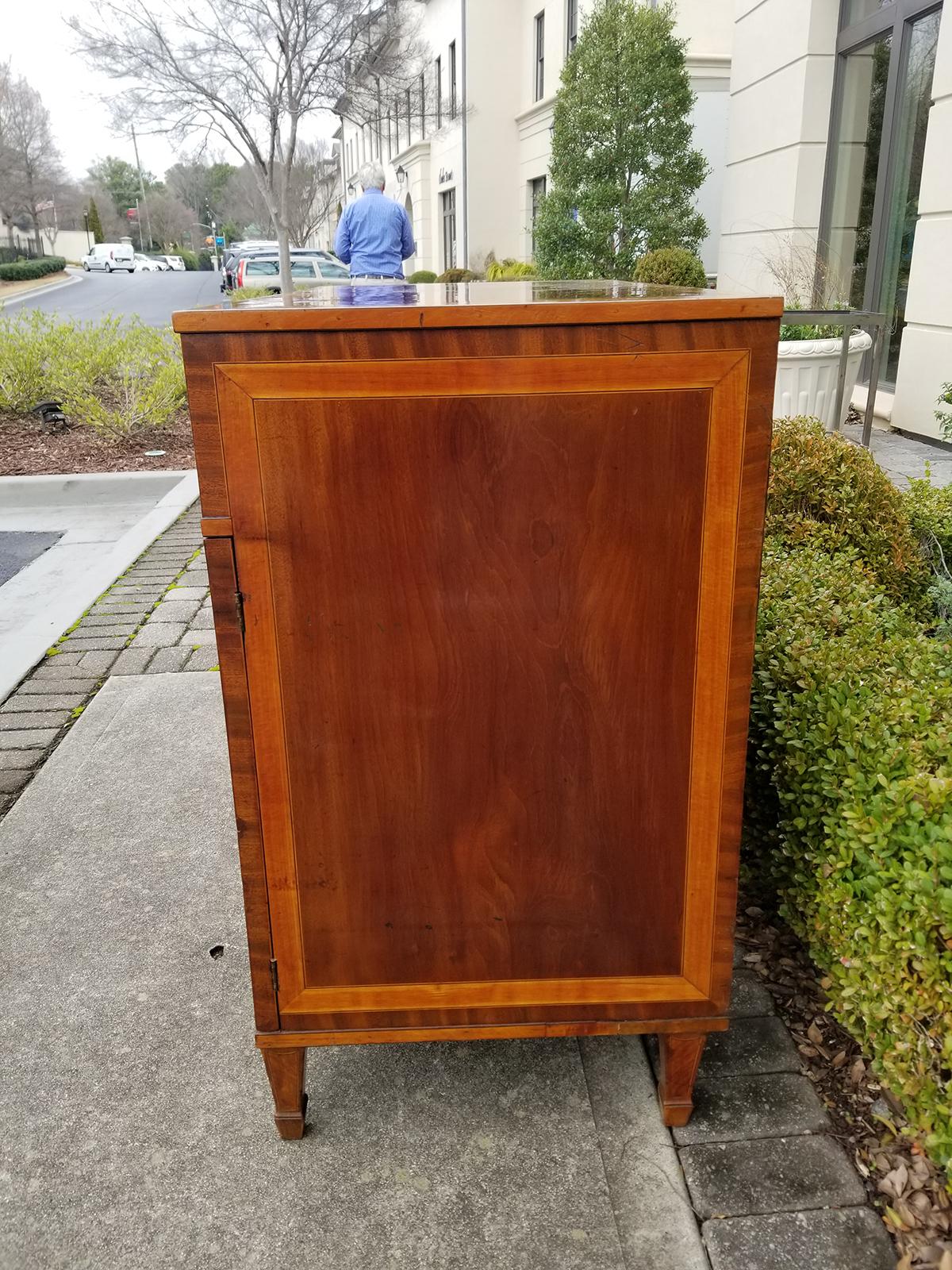 19th Century English Georgian Style Inlaid Cabinet 3