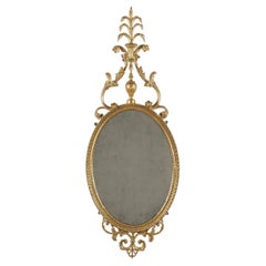 19th Century English Giltwood Mirror in the George III Style