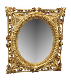 19th Century English Giltwood Wall Mirror