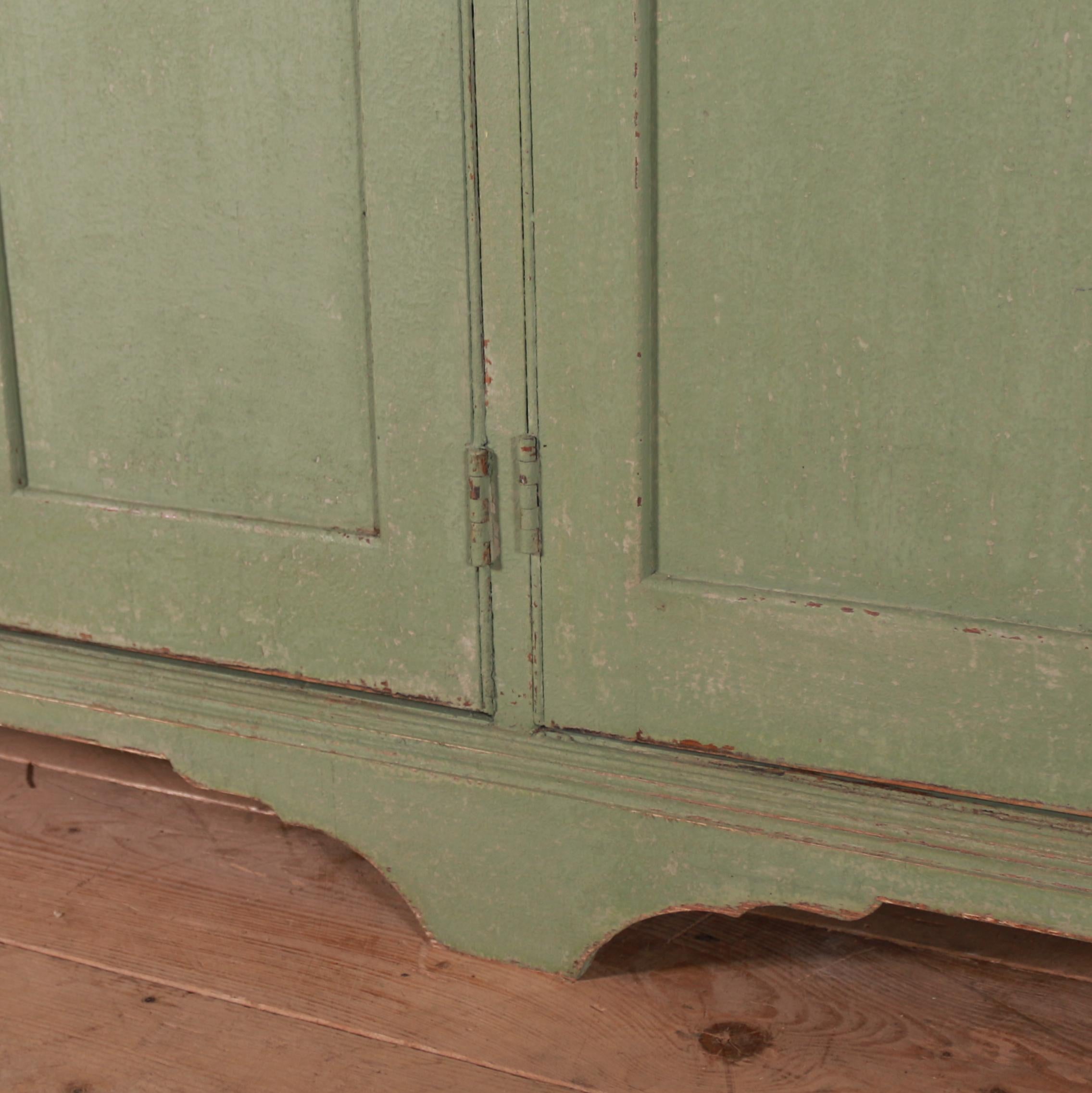 19th Century English Glazed Kitchen Dresser In Good Condition In Leamington Spa, Warwickshire