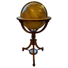19th Century English Globe by Renowned Cartographers John Newton and Son