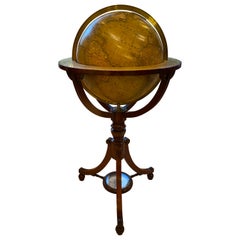 19th Century English Globe by Renowned Cartographers John Newton and Son