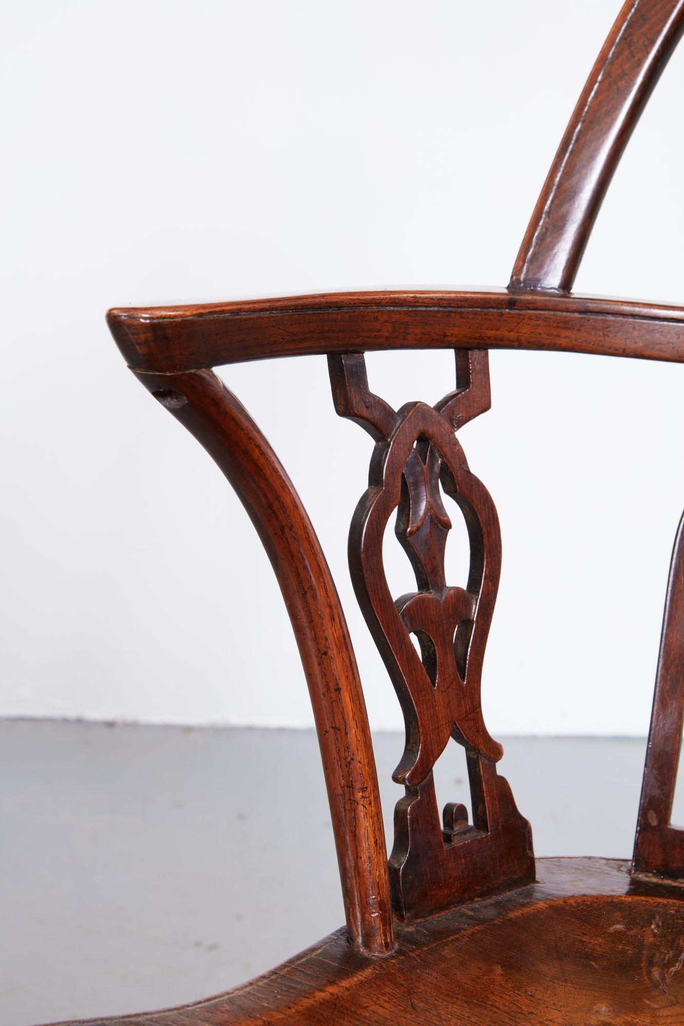 19th Century English Gothic Windsor Chair 1
