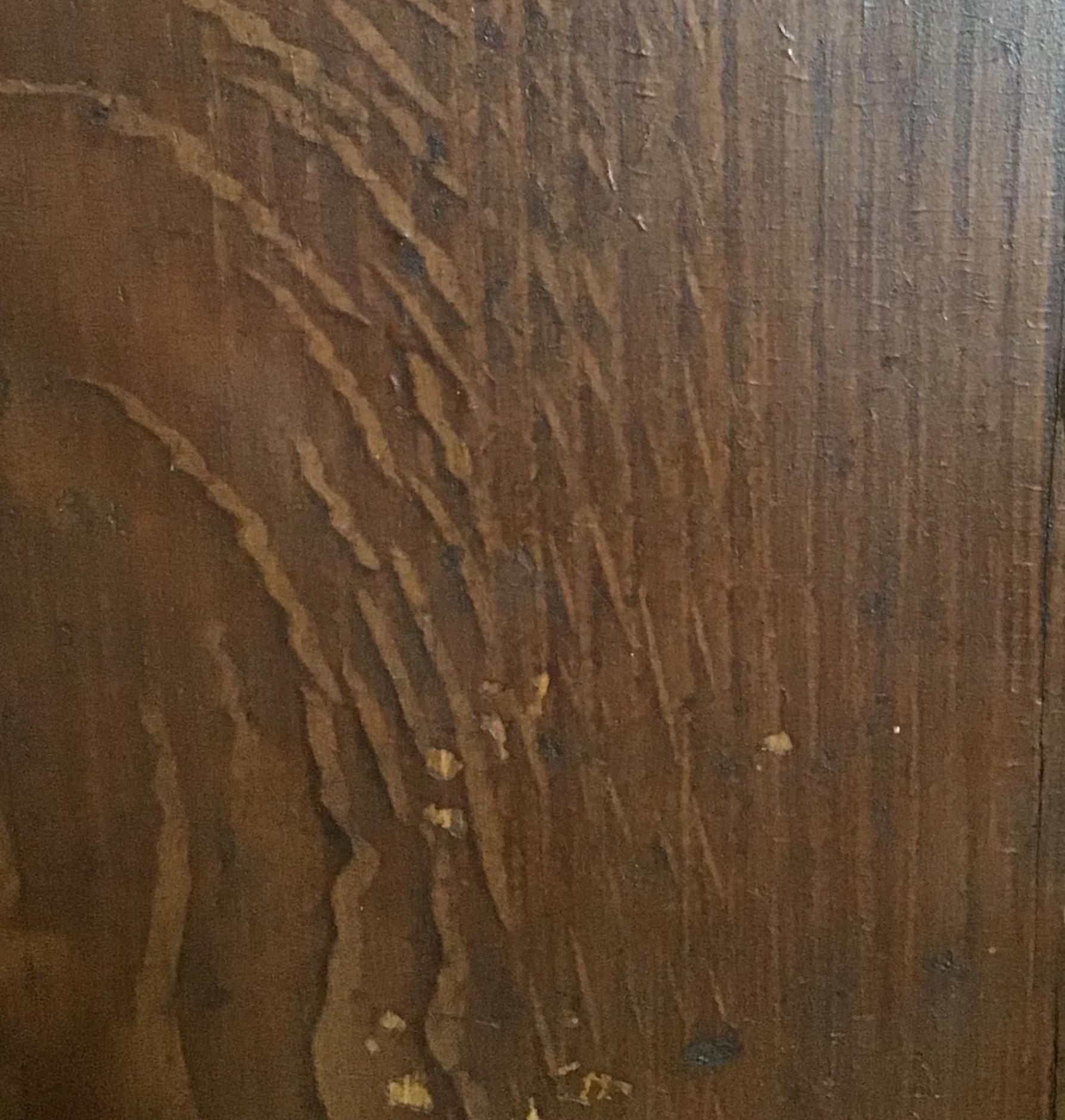 19th Century English Grained Housekeepers Cupboard 9