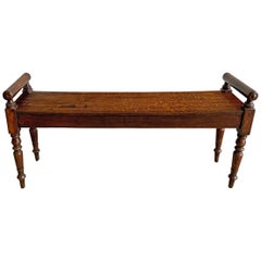 19th Century English Hall Bench