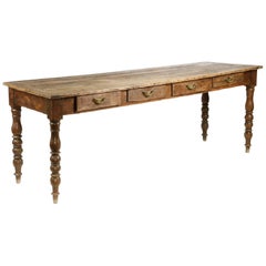Antique 19th Century English Hall Table