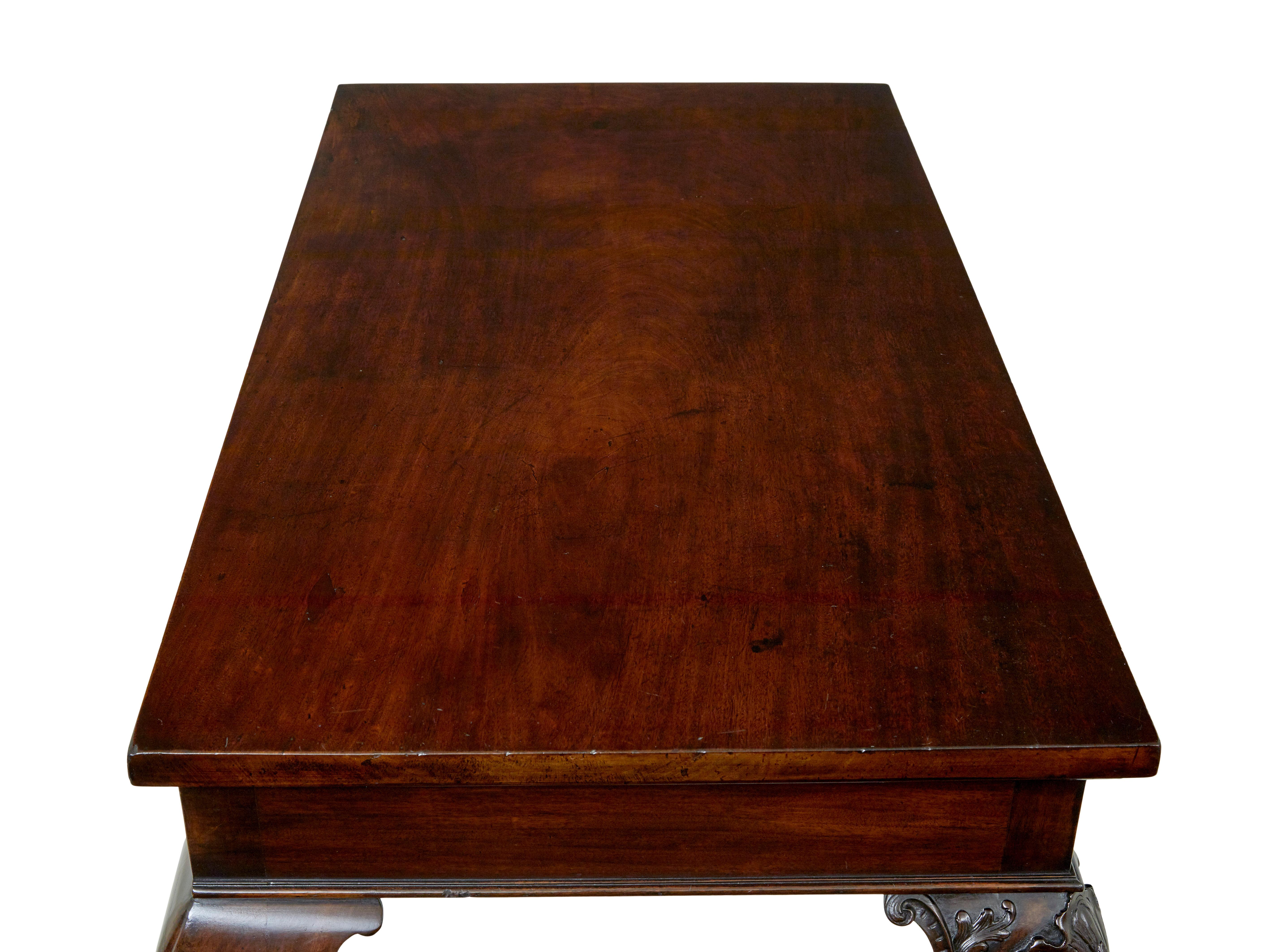 19th century English hand carved serving table For Sale 3