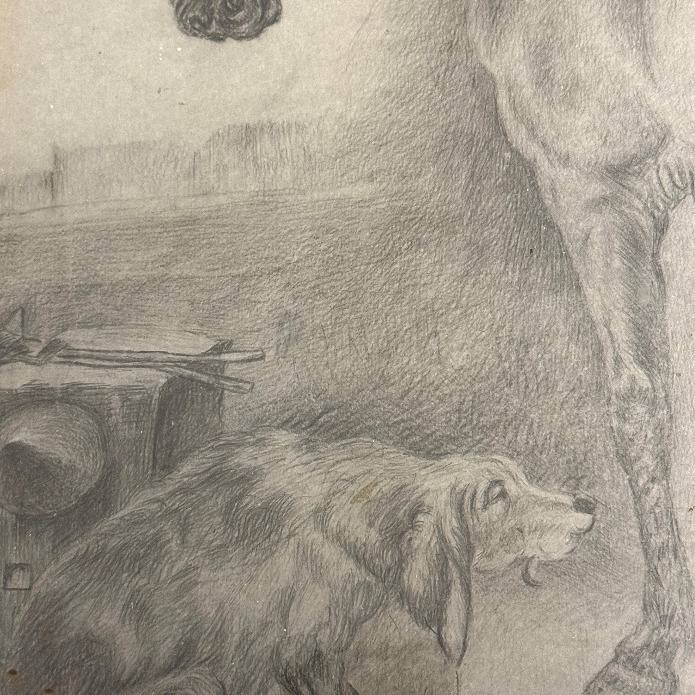 19th Century English Horse Drawing For Sale 4