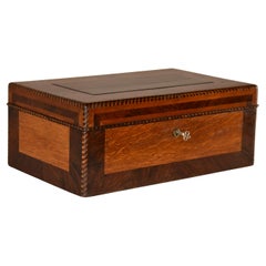 Antique 19th Century English Inlaid Box