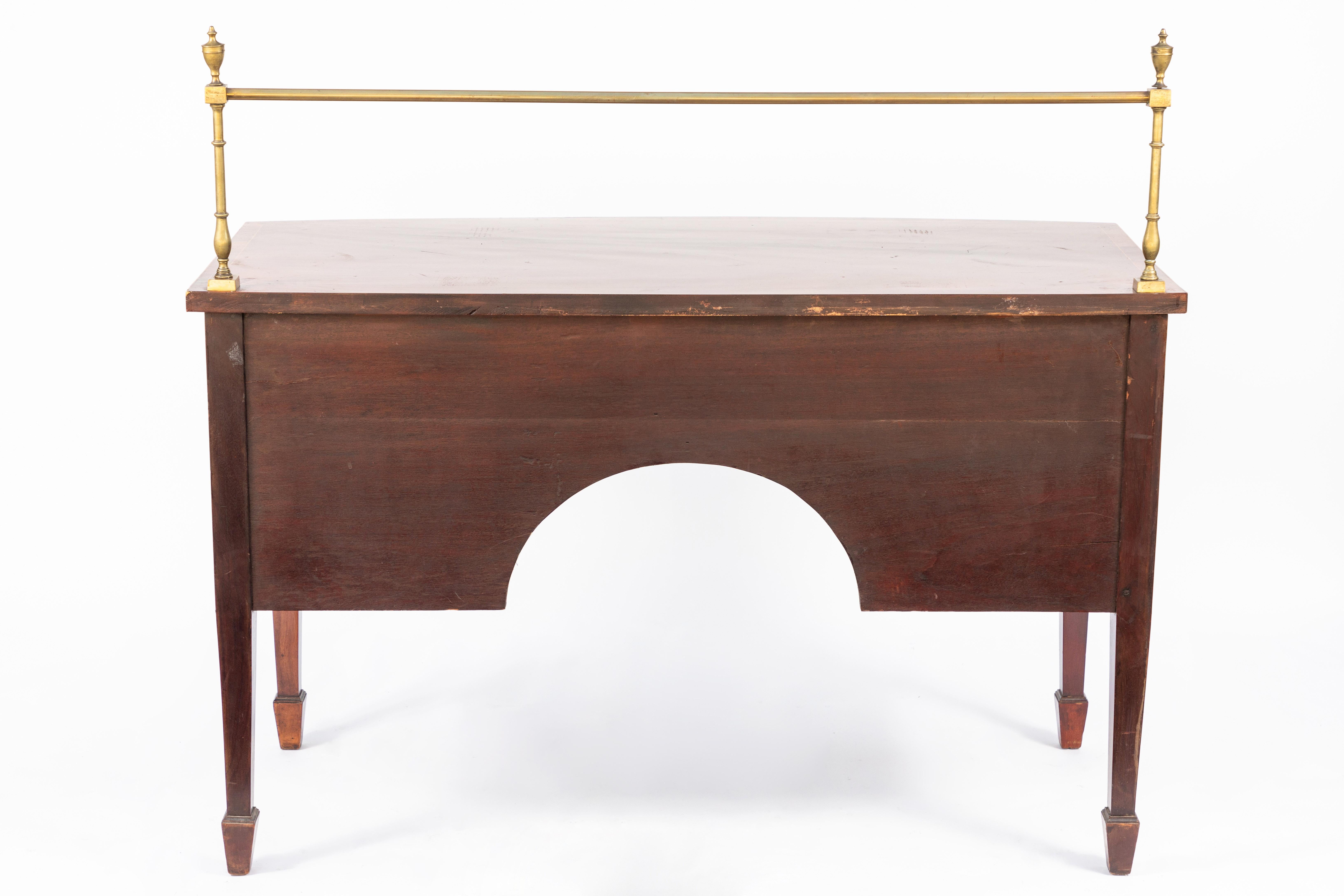 19th Century English Inlaid Sideboard 8