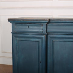 19th Century English Inverted Breakfront Buffet