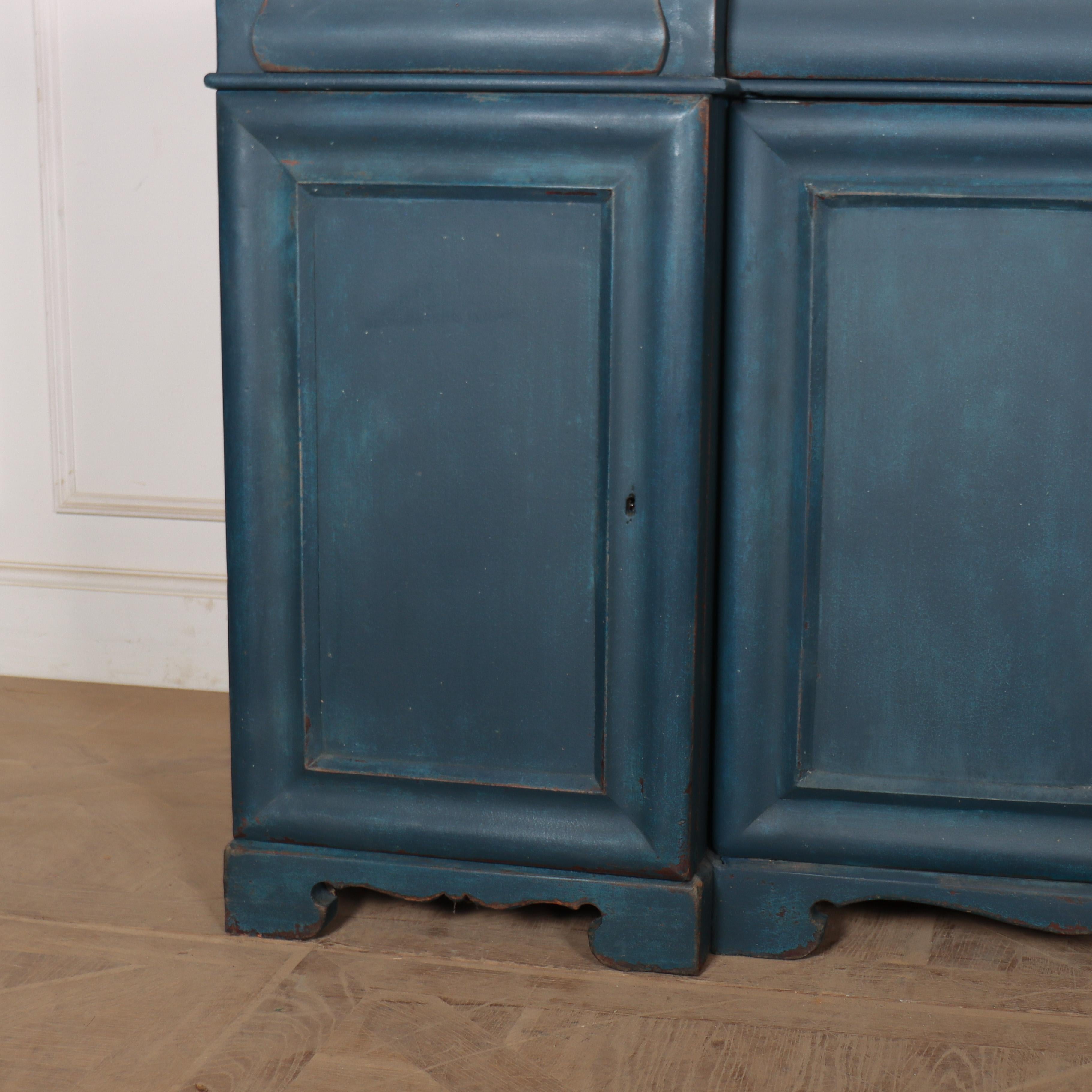 William IV 19th Century English Inverted Breakfront Buffet For Sale