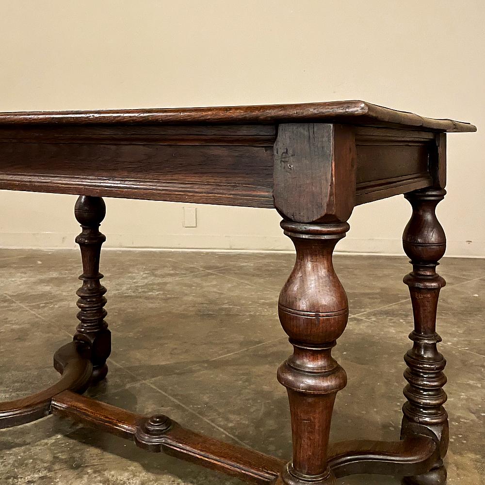 Oak 19th Century English Jacobean End Table For Sale
