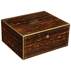 19th Century English Jewelry Box by Hunt and Roskell, Jewelers to the Queen