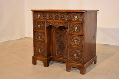 19th Century English Knee Hole Desk