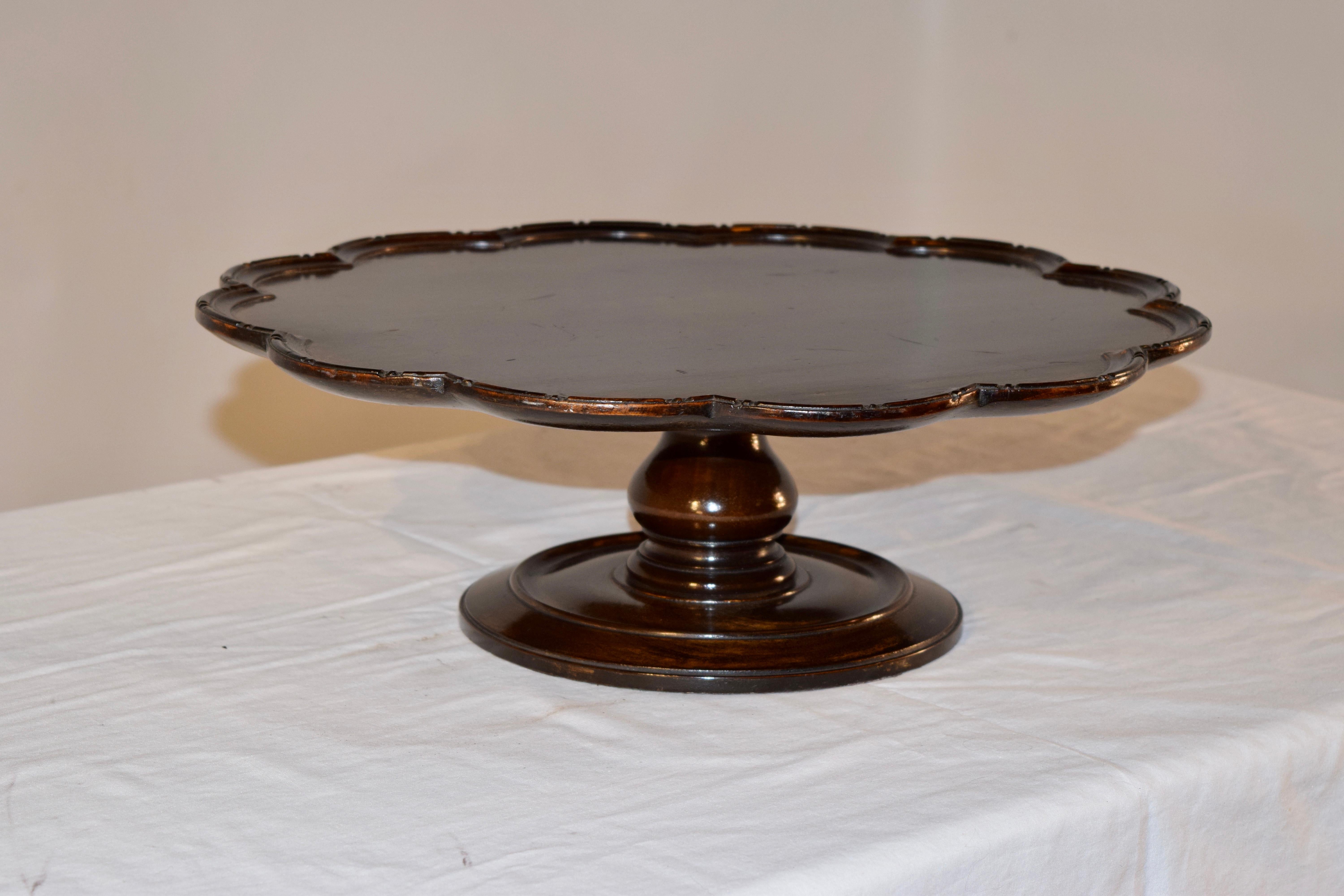 19th Century English Lazy Susan In Good Condition In High Point, NC