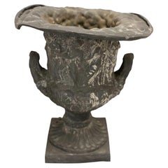 19th Century English Lead Garden Urn