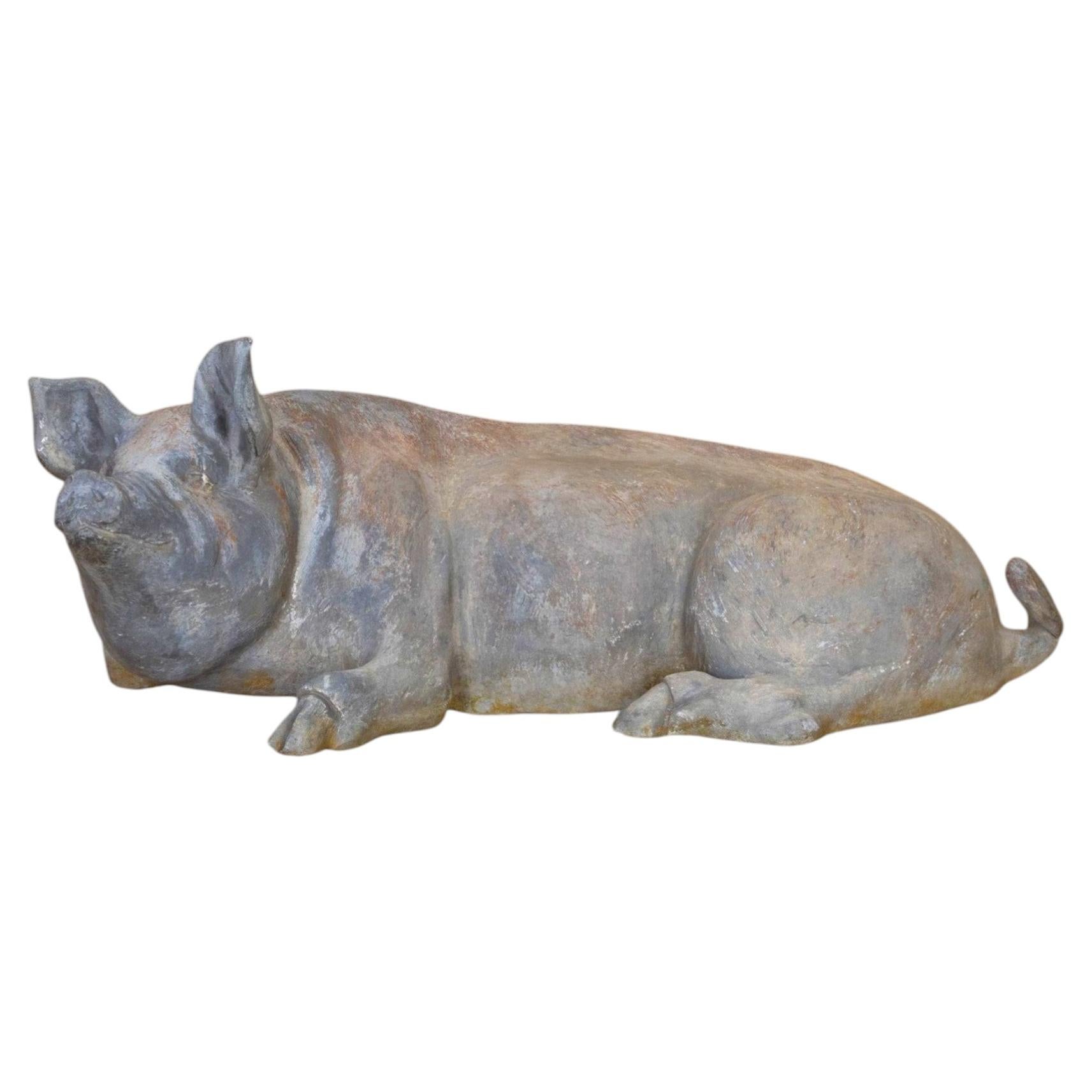 19th Century English Lead Pig For Sale