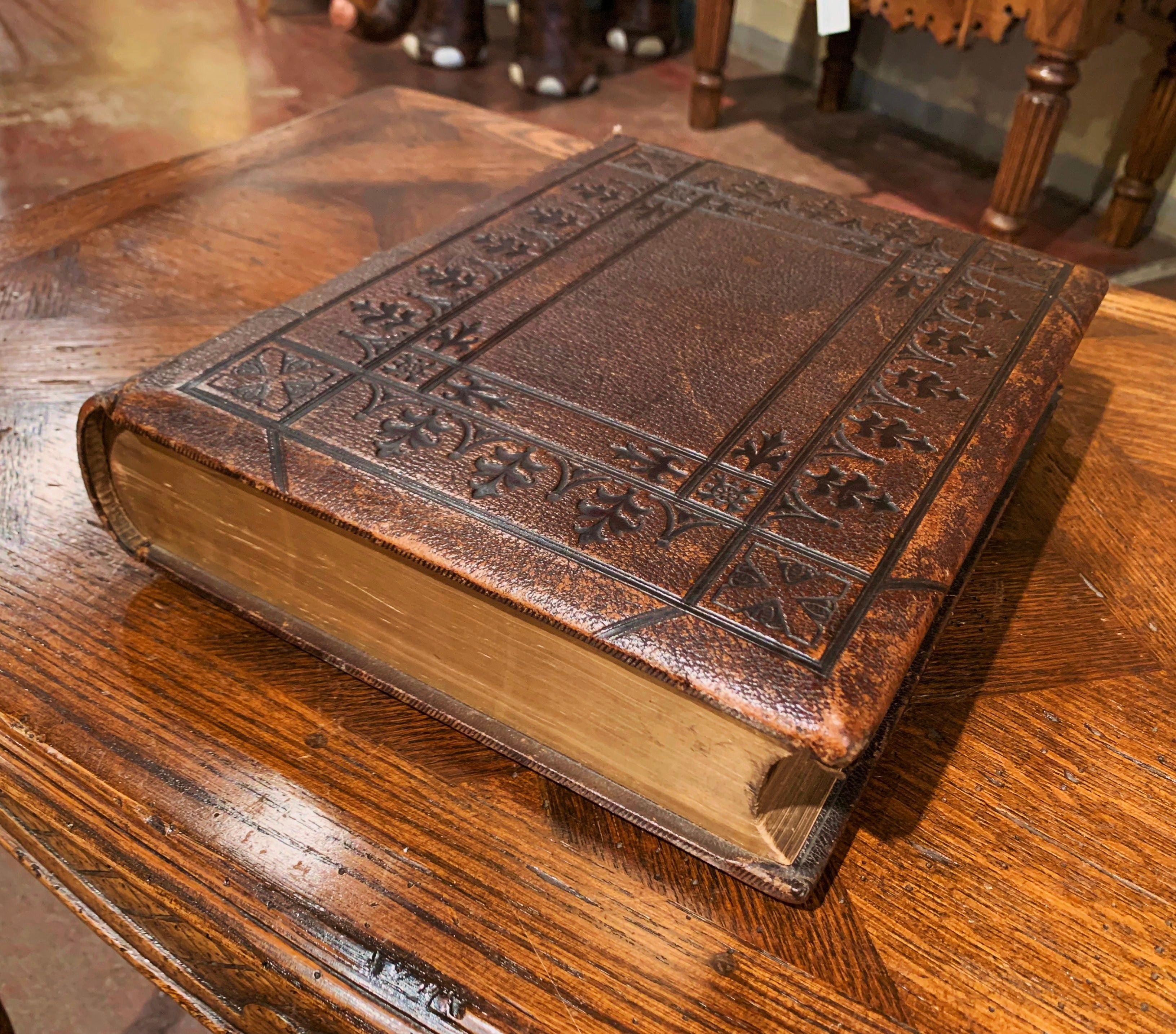 old leather bible