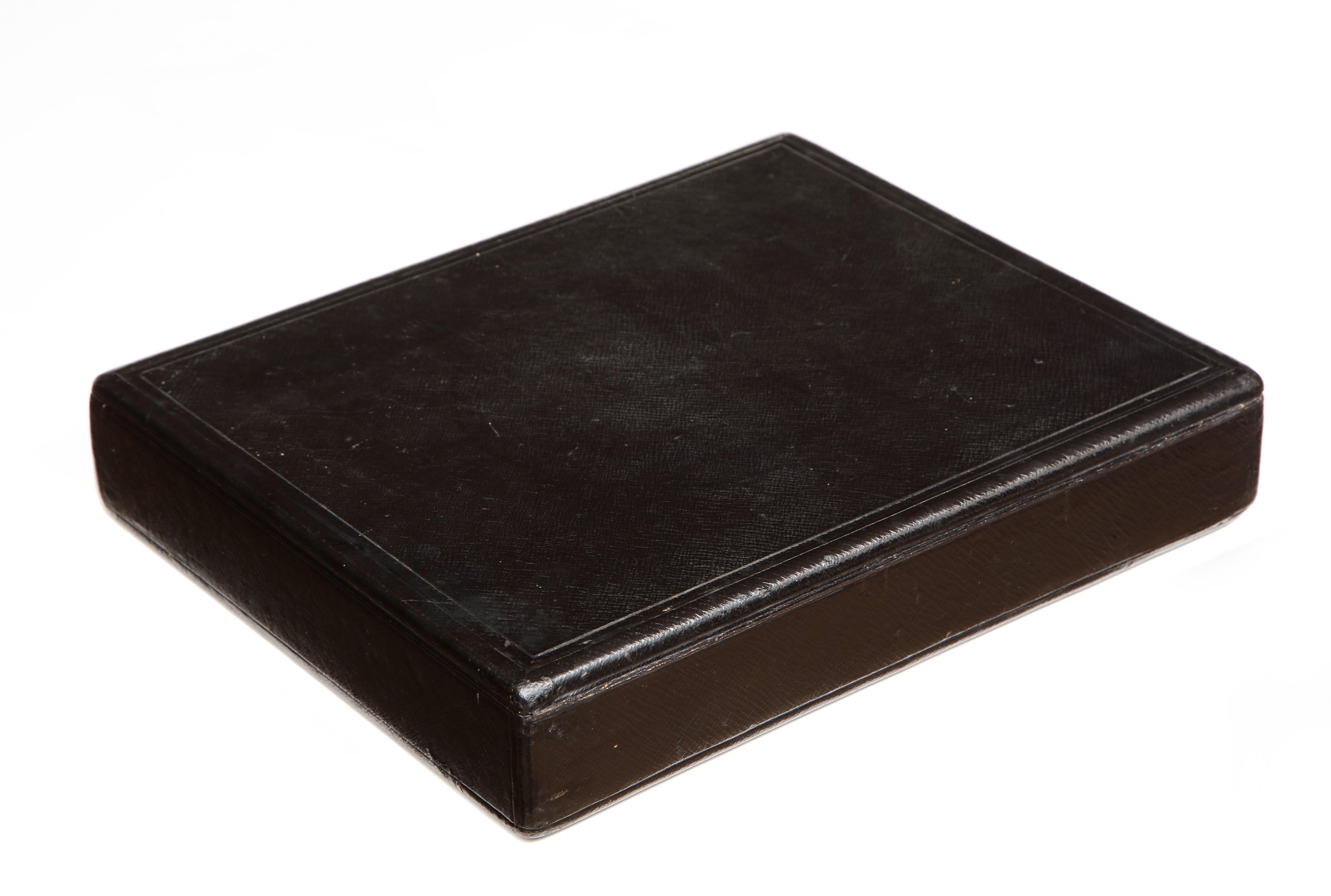 19th Century English, Leather Writing Compendium For Sale 8
