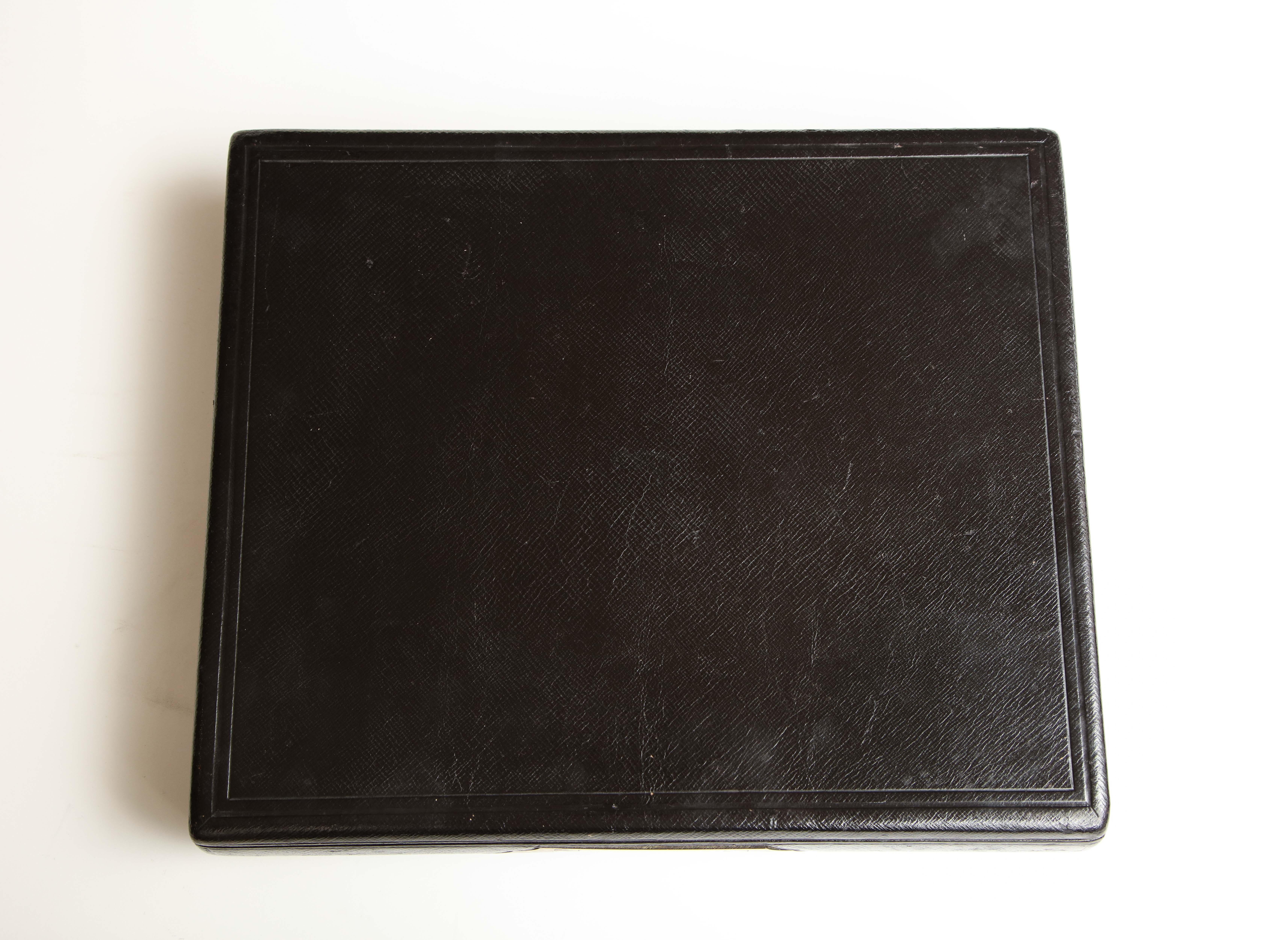 19th Century English, Leather Writing Compendium For Sale 10