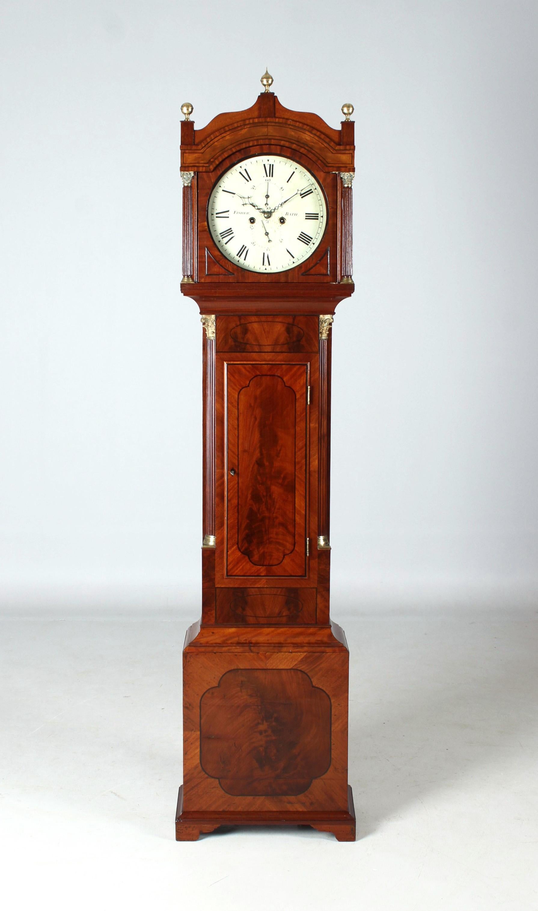 19th Century English Longcase Clock, Grandfather Clock, Dated 1832 at ...