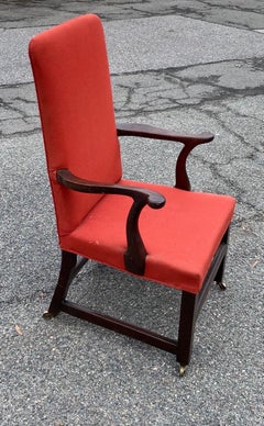 19th Century English Mahogany Armchair