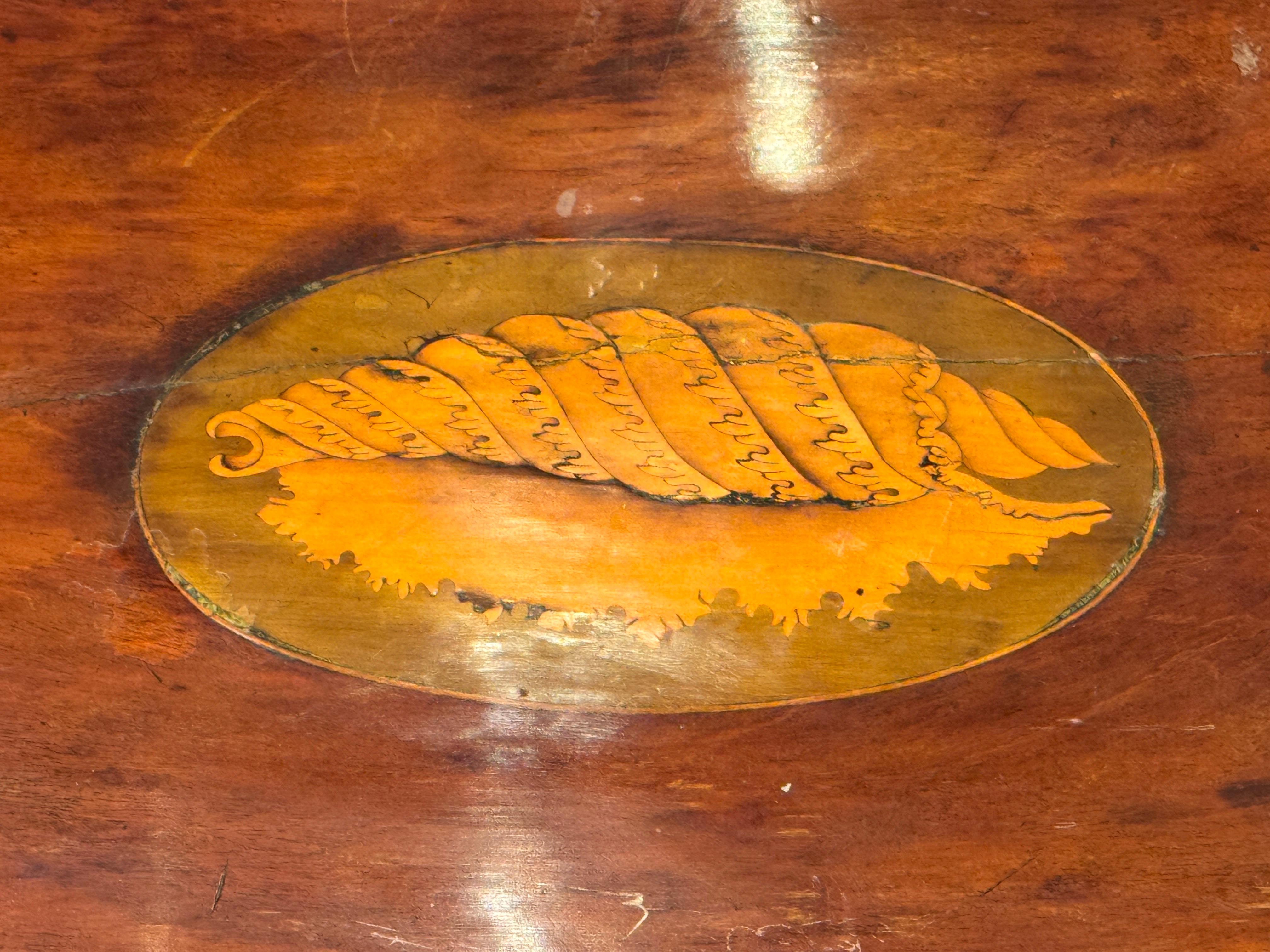 19th Century English Mahogany Brandy Board For Sale 4