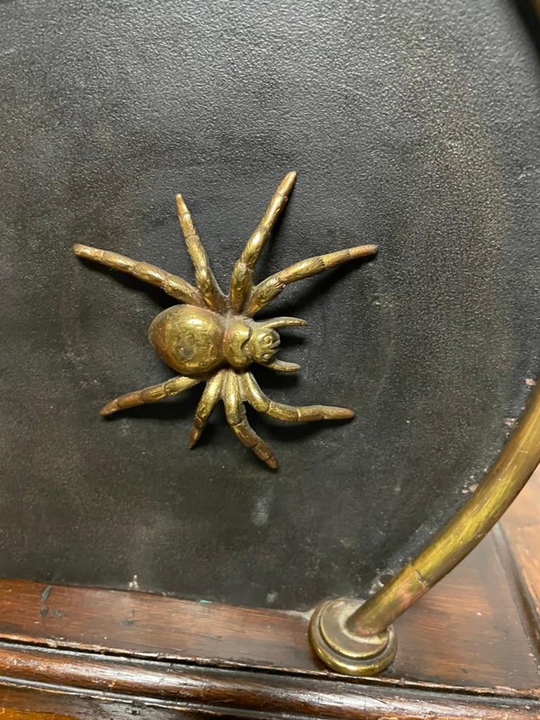 19th Century English Mahogany Brass And Steel Magazine Rack In Good Condition For Sale In Stamford, CT