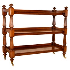 19th Century English Mahogany Buffet