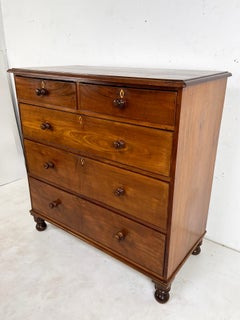 19th Century English Mahogany Chest of Drawers