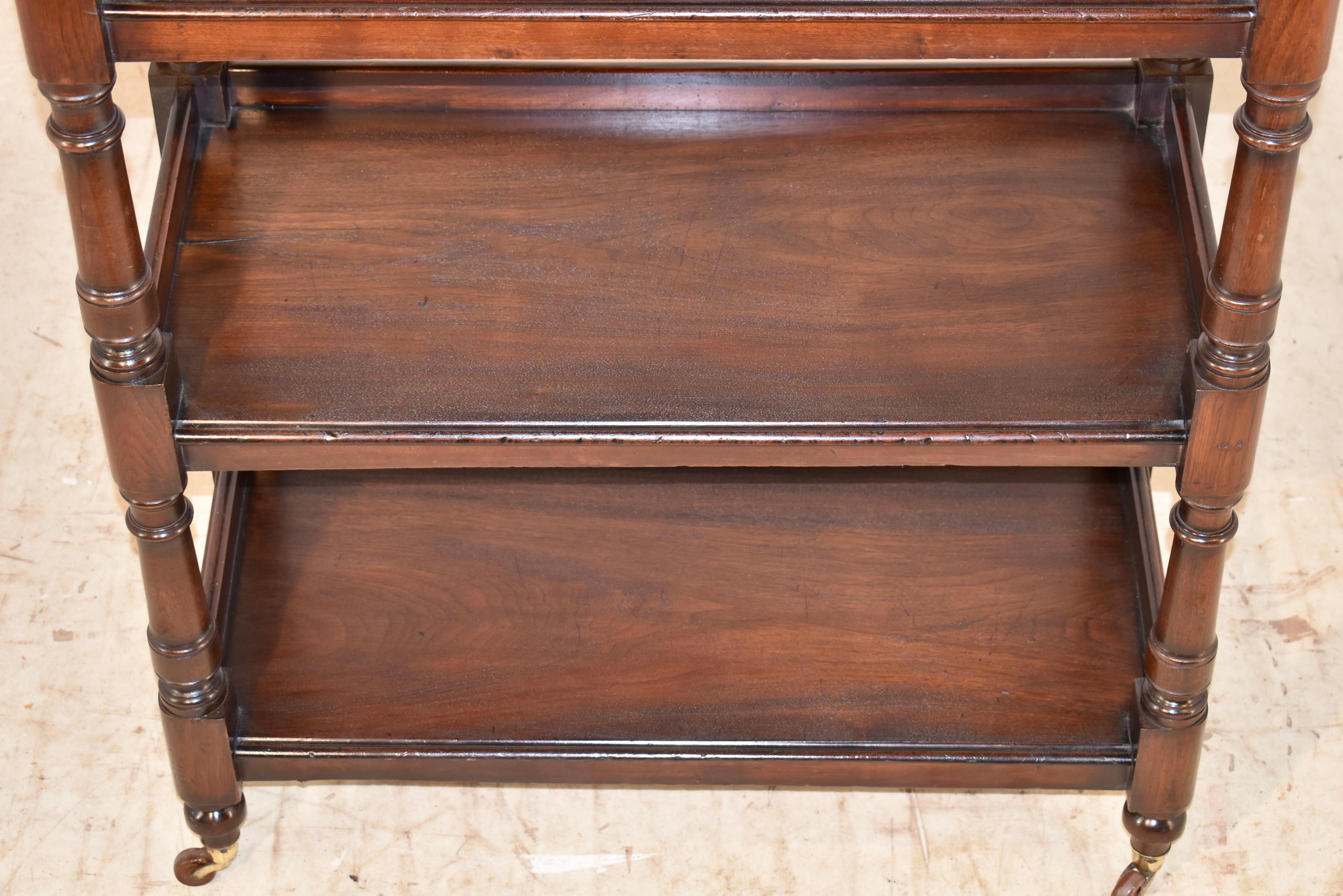 Montavivande inglese in mogano del XIX secolo in vendita 1