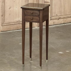 19th Century English Mahogany Gentleman's Side Table