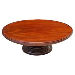19th Century English Mahogany Lazy Susan