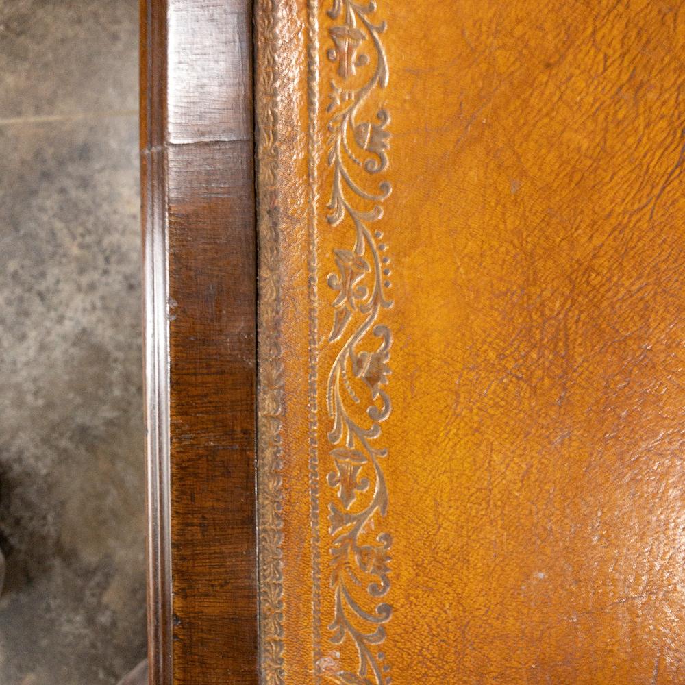 19th Century English Mahogany Leather Top Desk 11