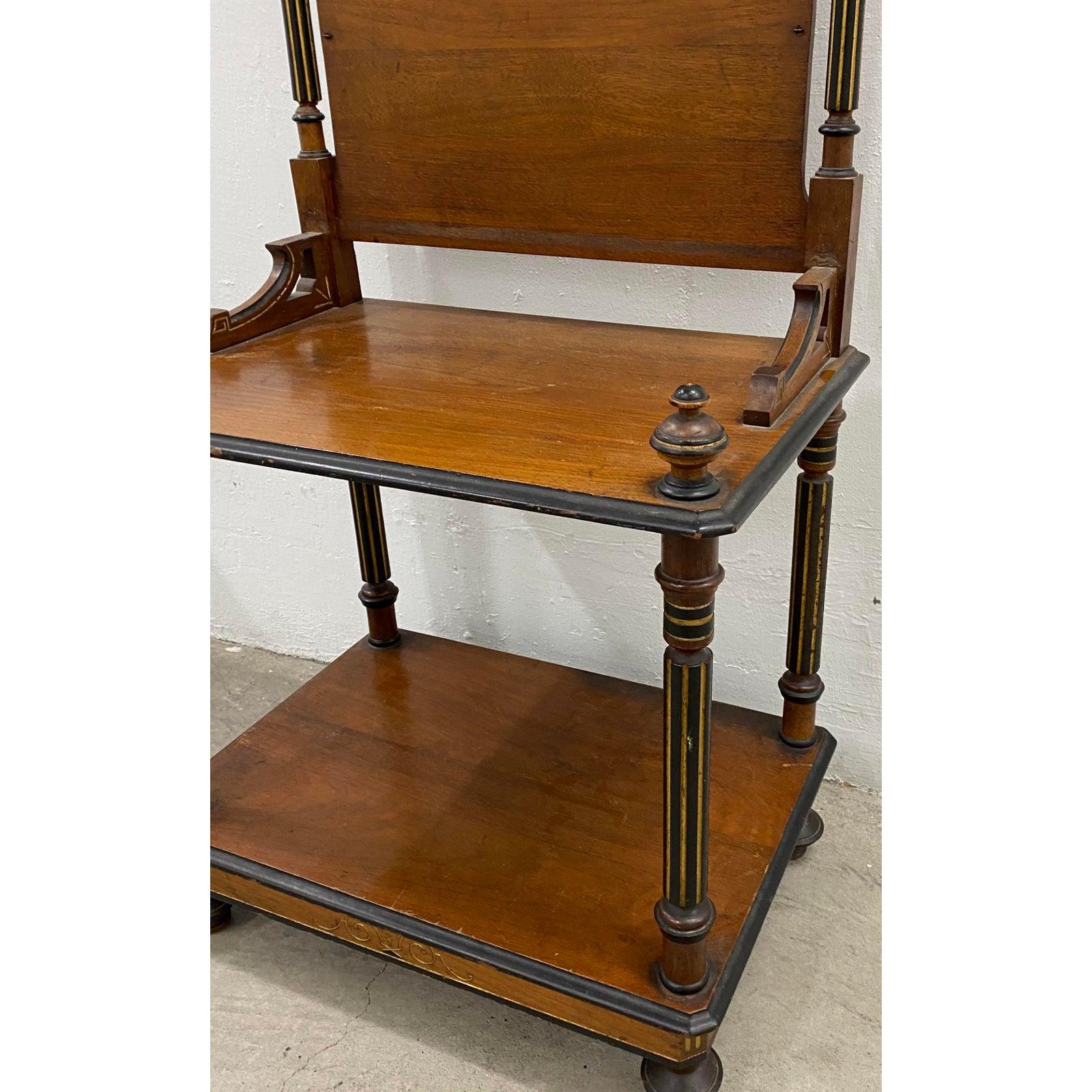 Hand-Crafted 19th Century English Mahogany Server / Console Table