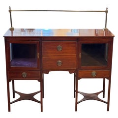 Antique 19th Century English Mahogany Server