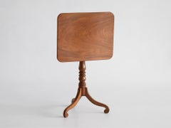 19th Century English Mahogany Tilt-Top Table