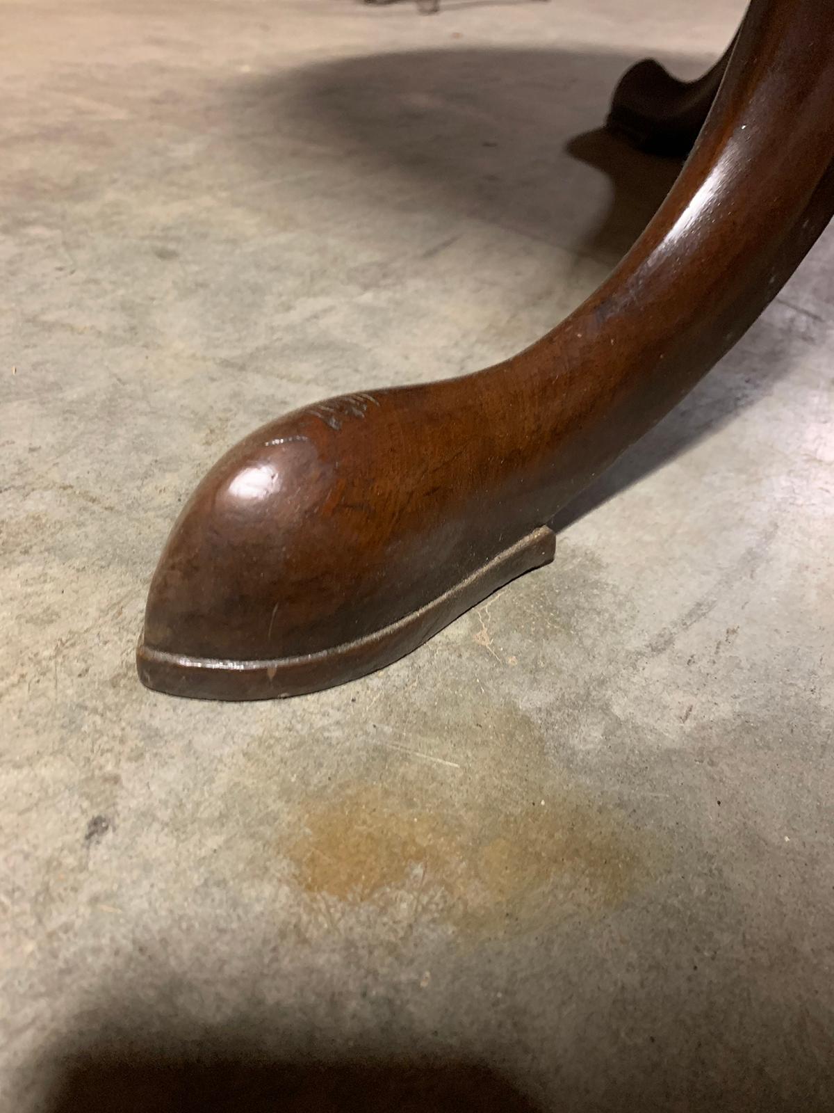 19th Century English Mahogany Tilt-Top Table 5