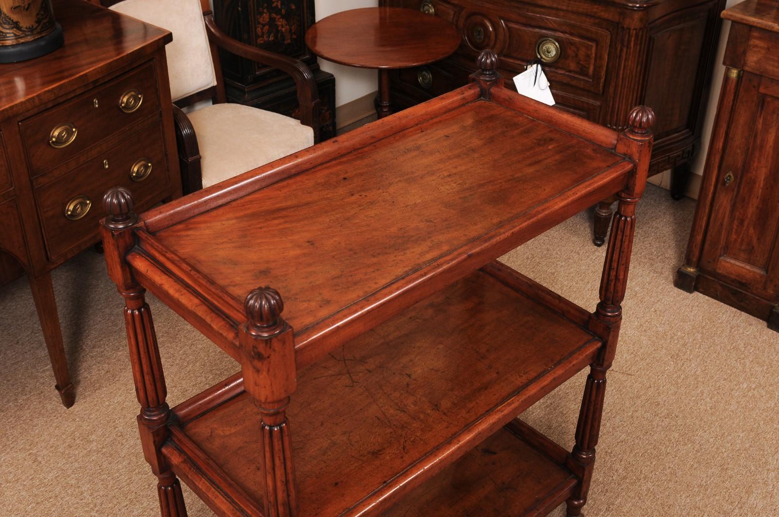 Mogano Carrello in mogano inglese del XIX secolo in vendita